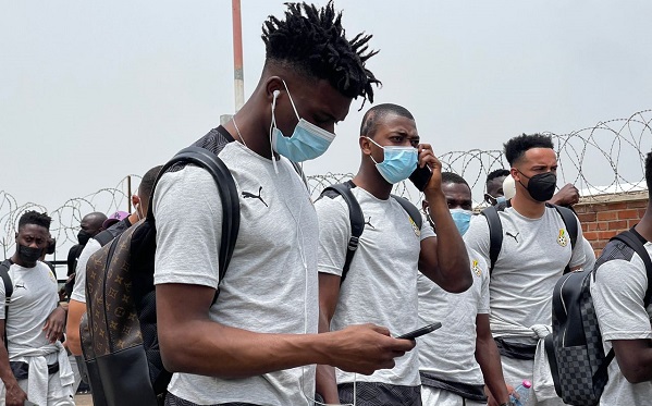 Black Stars training